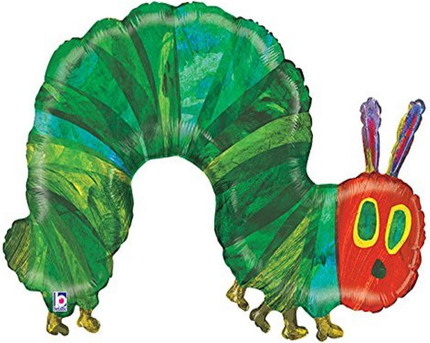 Burton & Burton the Very Hungry Caterpillar Shape Foil Balloon, 43"