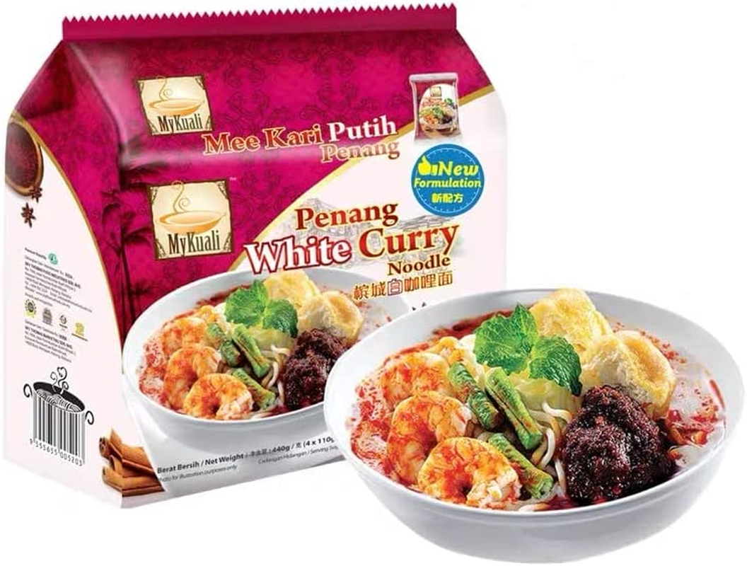 My Kuali Penang White Curry Noodle 110G Pack of 4 image number 1