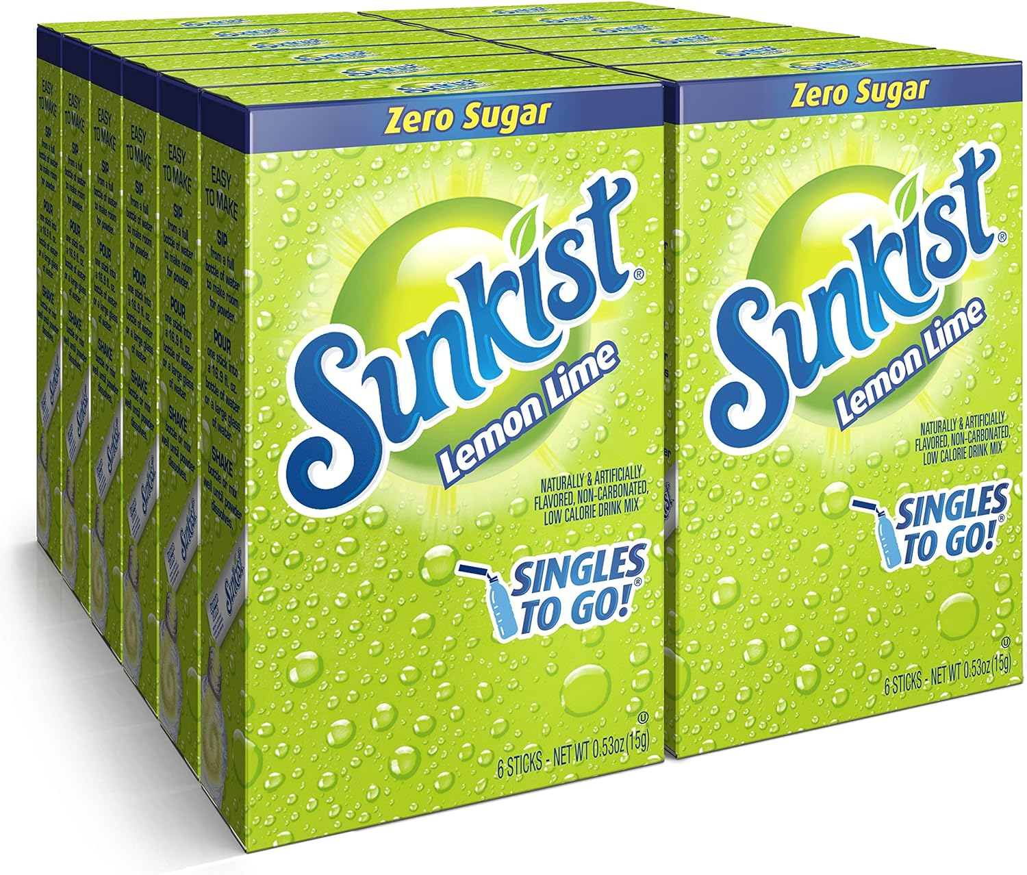 Sunkist Singles to Go Soda, Grape, 6 Count image number 6