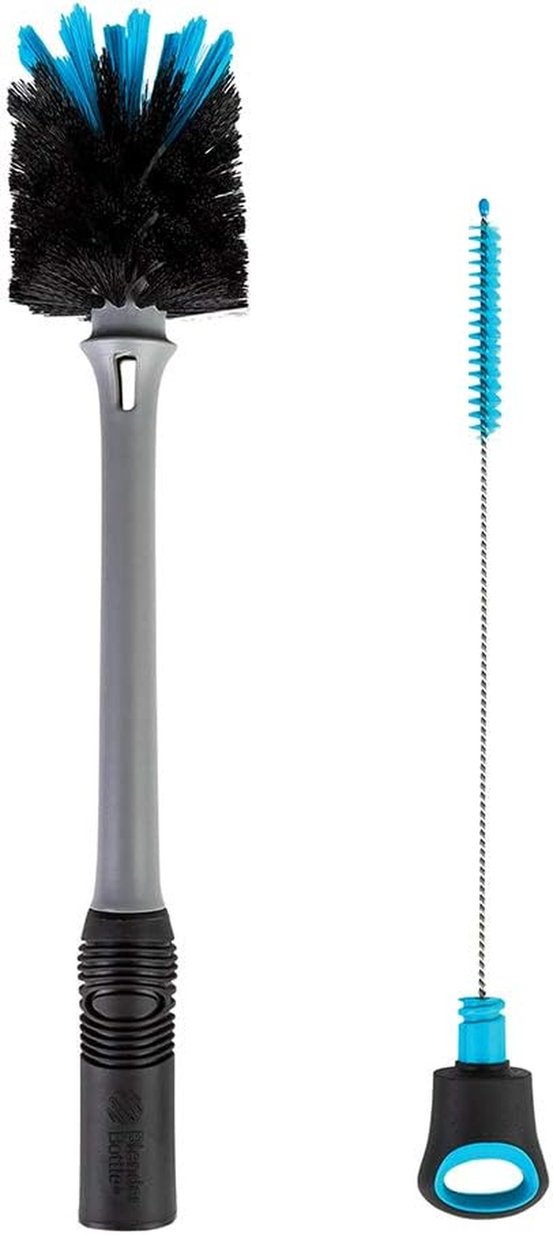 Blender Bottle 72512 2-In-1 Bottle and Straw Cleaning Brush, Grey image number 3