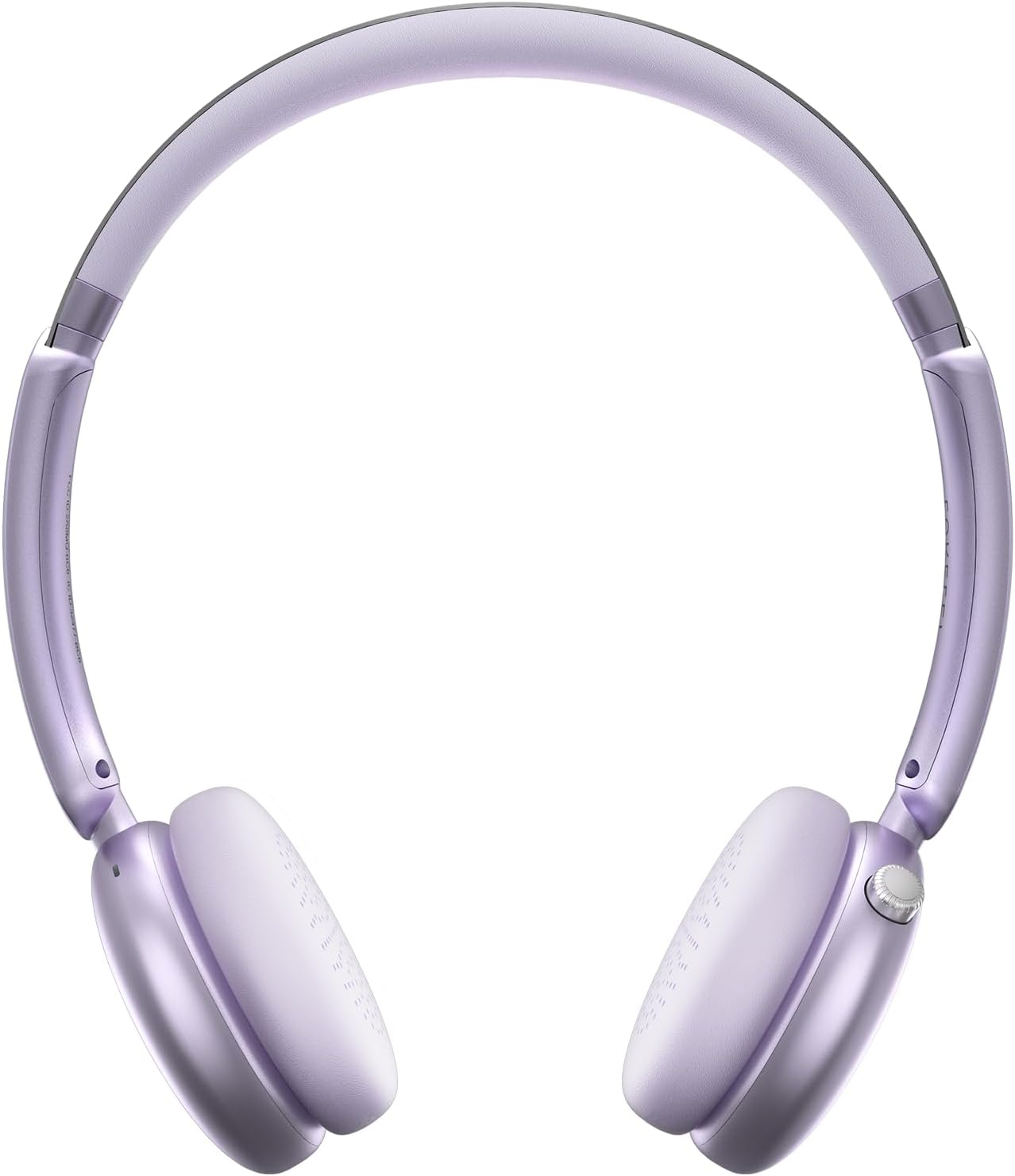 LORELEI Q60 Wireless Bluetooth On-Ear Headphones Lightweight ，Built-In Micphone, 40 Hours up Battery Life, Bass Mode, Memory Earmuffs (Purple)