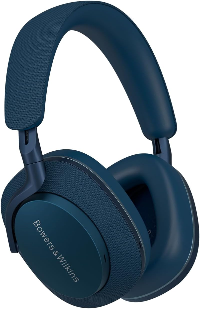 Bowers & Wilkins Px7 S2E Noise Cancelling Wireless Over-Ear Headphones, Qualcomm Aptx Adaptive, Quick Charge, 30 Hours Playback, 6 Built-In Microphones, Ocean Blue image number 5