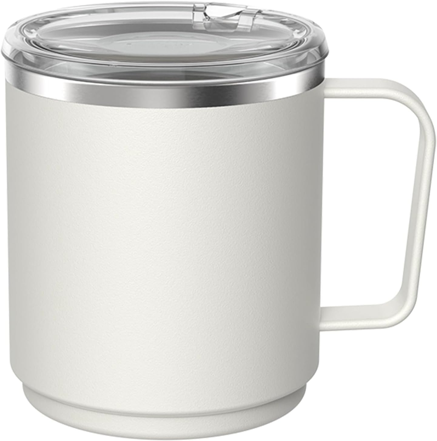 Keepcup Camp Mug, Reusable Stackable Insulated Stainless Steel with Splashproof Lid - 12Oz (340Ml) - Pine