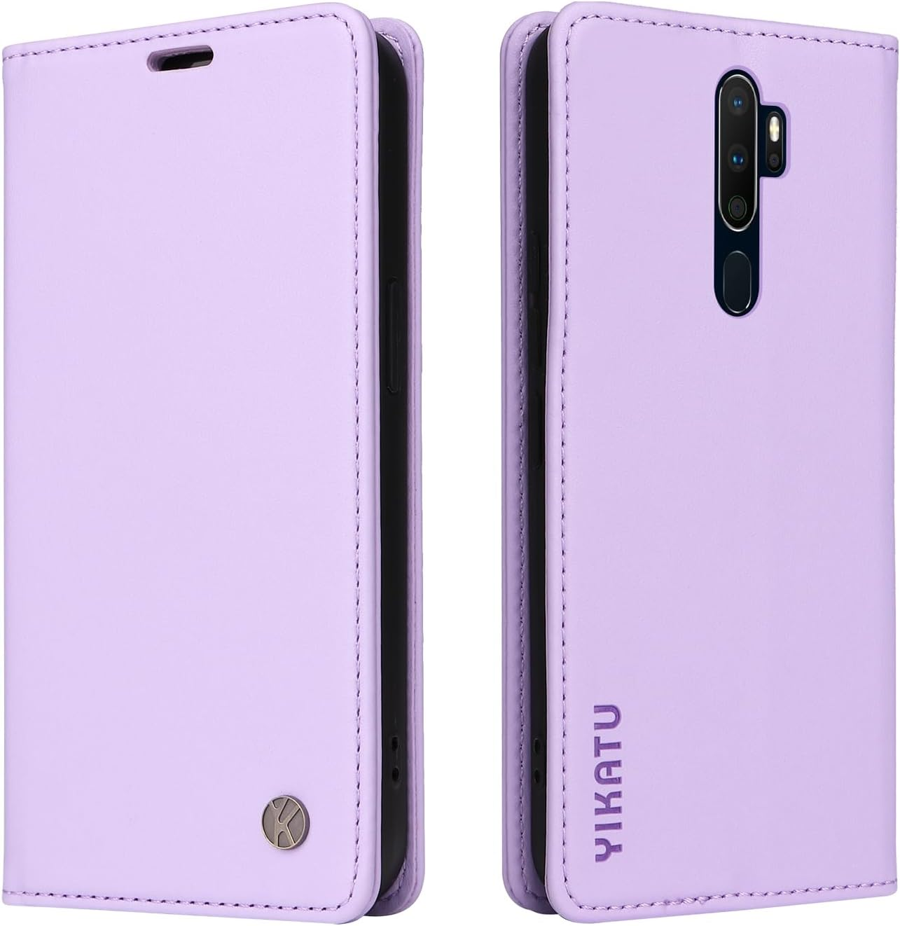 YBFJCE Case for Oppo A5 Pro 5G PU Leather Wallet Cover,Flip Folio Case with Card Holders,Magnetic Phone Cover Compatible with Oppo A5 Pro 5G,Green