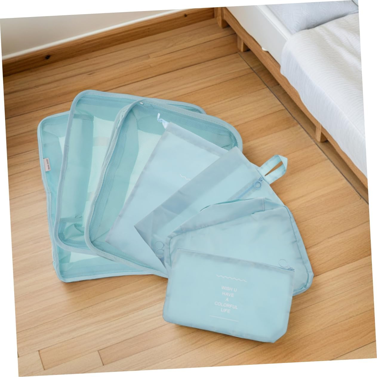 CTIRCHIU 14Pcs Packing Cubes Set for Travel Organizer Bag Suitcase Organizer Packing Cubes for Travel Storage Bags for Suitcase image number 6