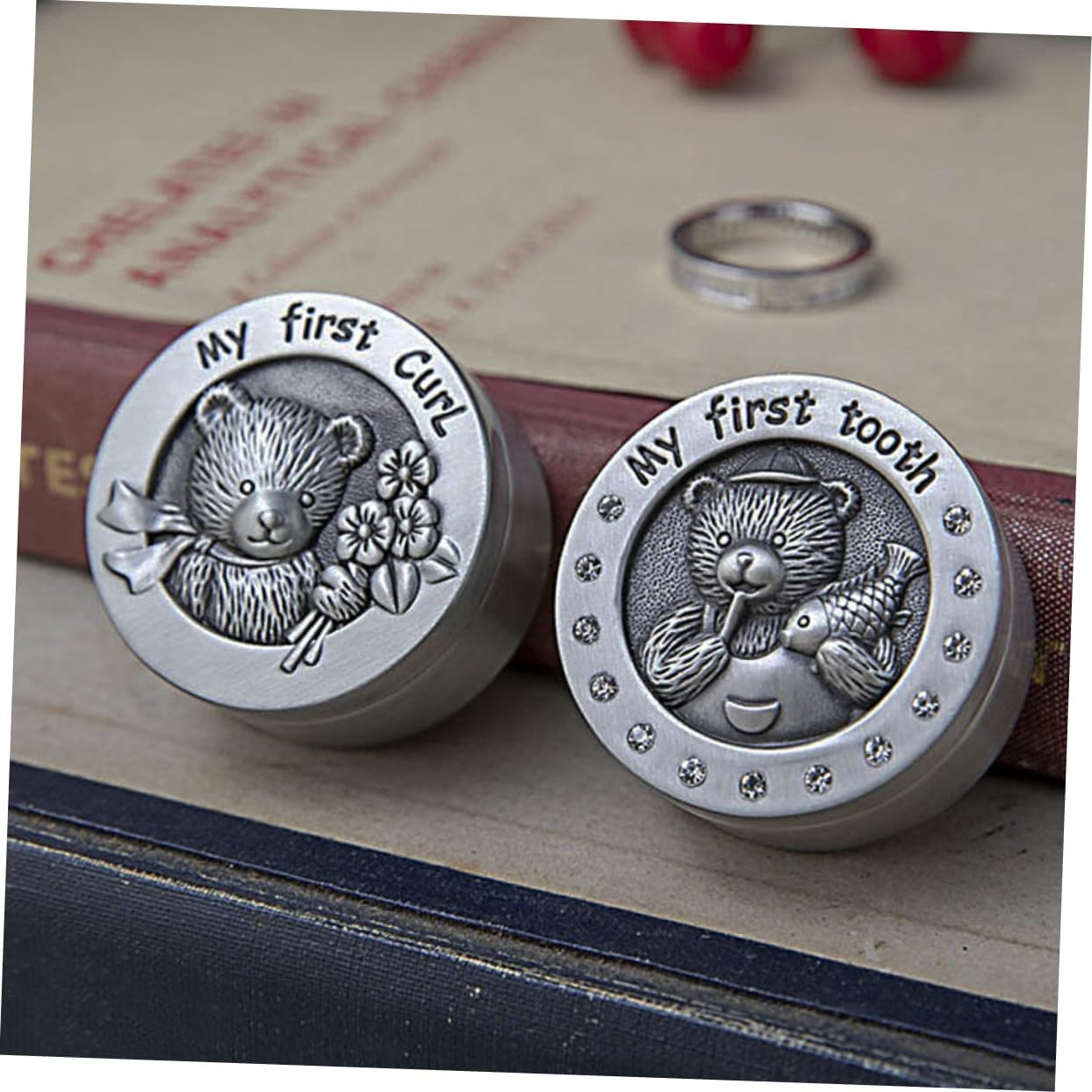 Tooth Box for Milk Teeth Keepsake Box Boys and Girls for for Year Old Boy'S image number 1