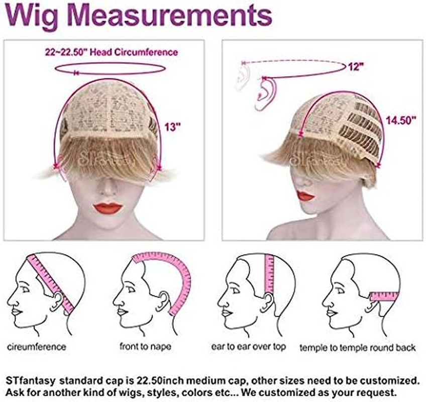 Stfantasy 1920S Brown Retro Finger Wave Wigs Long Curly Natural Wavy Synthetic Wig for Women Daily Costume Party (Black) - Brown image number 3