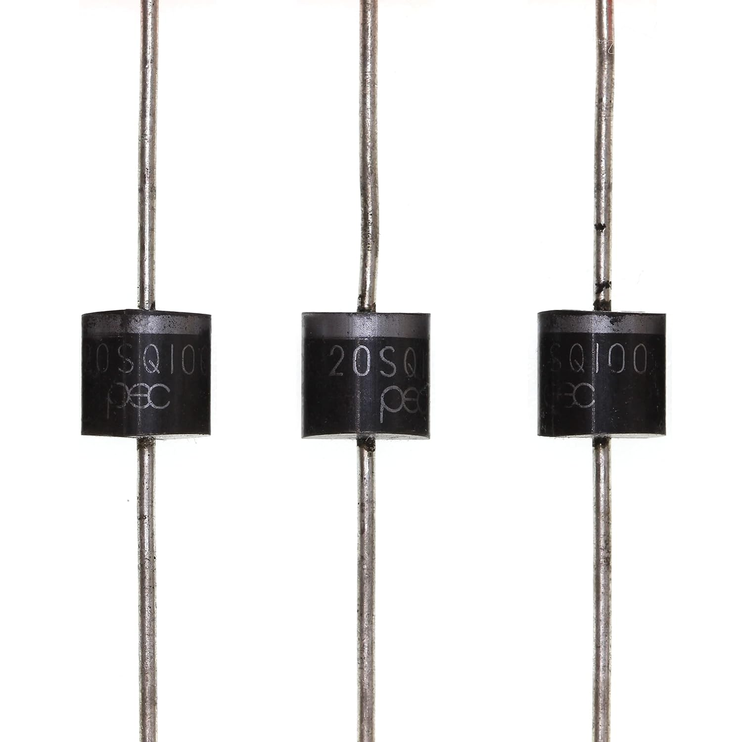 5 Pieces 20SQ100 Schottky Barrier Rectifier Diodes 20A 100V R-6 Axial 20 Amp 100 Volt image number 2