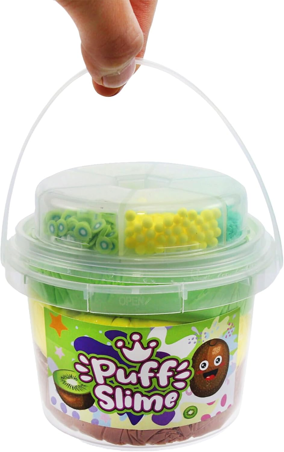 Anfylife Puff Slime like Ice Cream,Party Favors, Soft, Non-Sticky, Mess-Free, Stress Relief, and Safe - Toys for Kids Classroom Reward, Boys and Girls Birthday Gifts image number 2