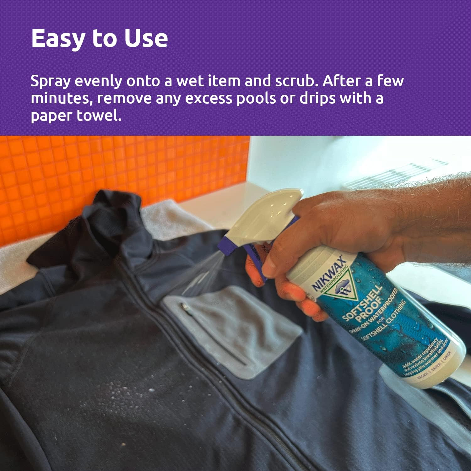 Nikwax Softshell Proof Spray-On 300Ml image number 1