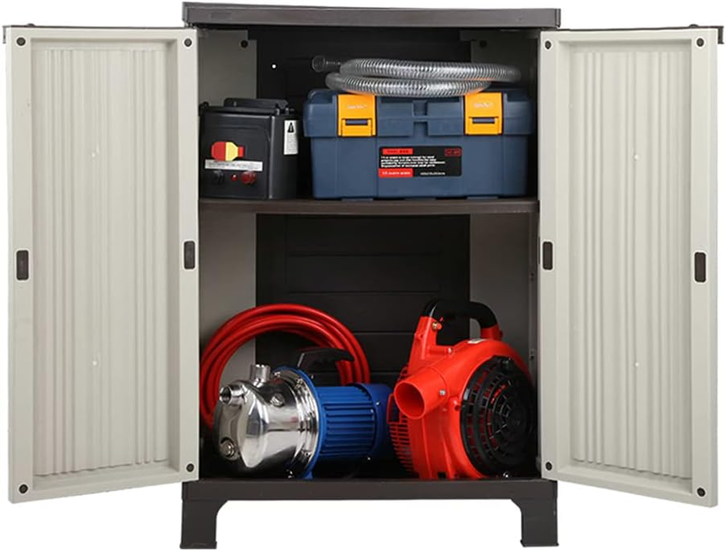 Gardeon Outdoor Storage Cabinet Box Garden Sheds Cupboard Garage Box Lockable image number 4