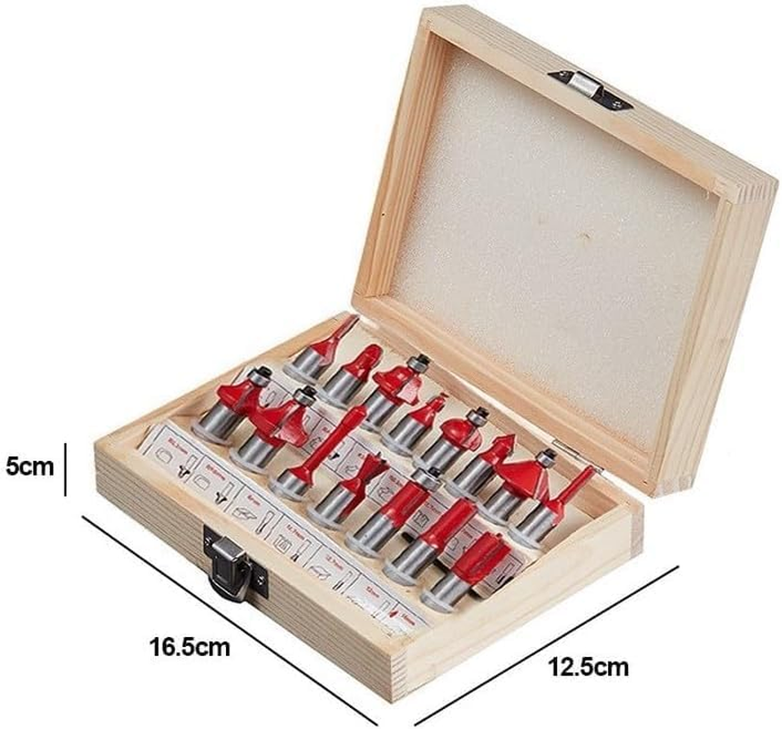 Router Tool, 800W Wood Electric Wood Trimmer, 30000RPM Electric Hand Trimmer, with 15X 1/4&rdquo; Router Bits & 2X Trim Guides for Woodworking Tools 220V AU Plug image number 5