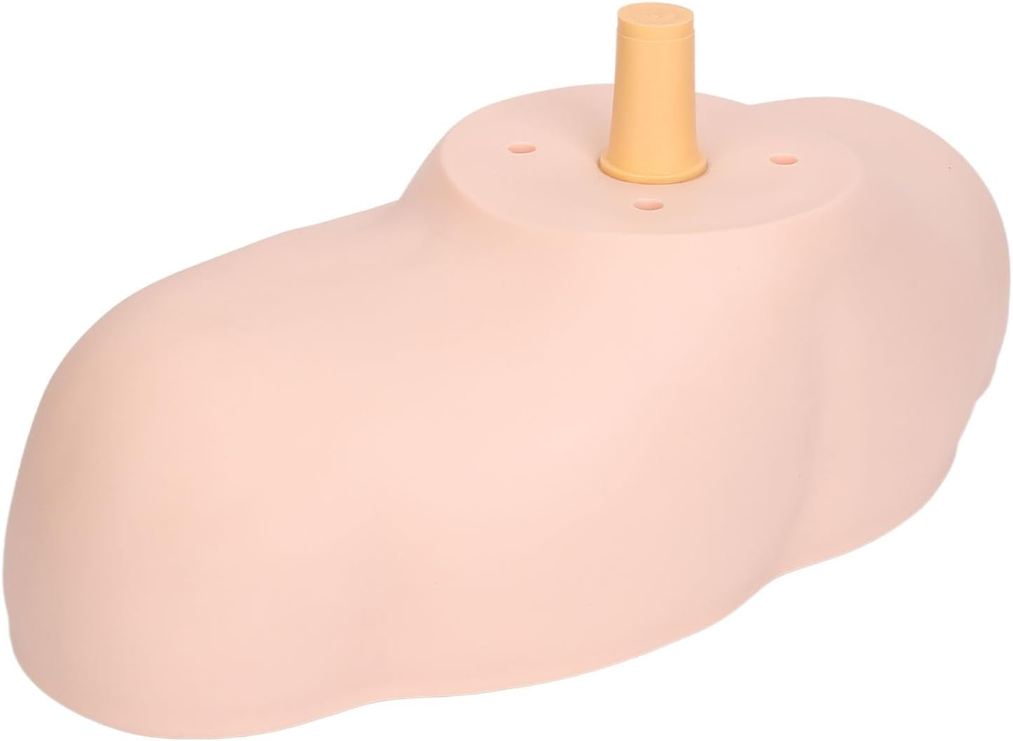 Mannequin Shoulder Model Realistic Human PVC Bust Stand Showcase Cosmetology Students image number 6