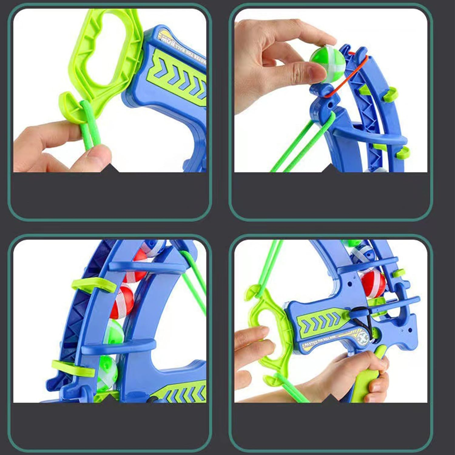 2 Pack Kids Bow and Arrow for Kids, 42Cm Large 2 Board Targets with 10 Sticky Balls, Indoor/Sports Outdoor Fun Party Play Game Toys Birthday Gifts for 3 4 5 6 7 8 9 10+ Years Old Boys Girls Adults