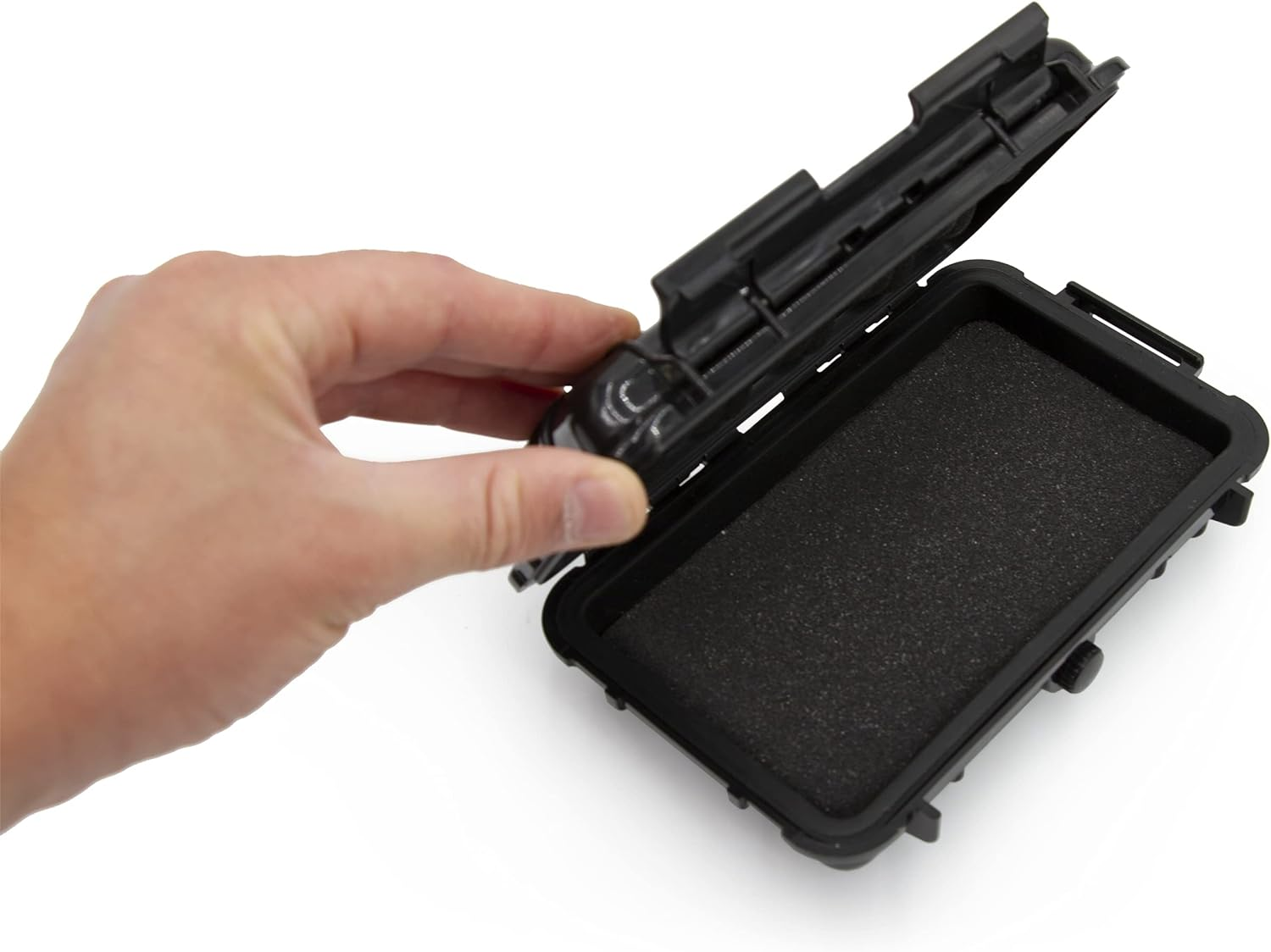 CASEMATIX Graded Card Storage Box - Sports Trading Case Compatible with up to 3 BGS 5 PSA Slabs - Airtight, Waterproof with Moisture and Dust Protection image number 6