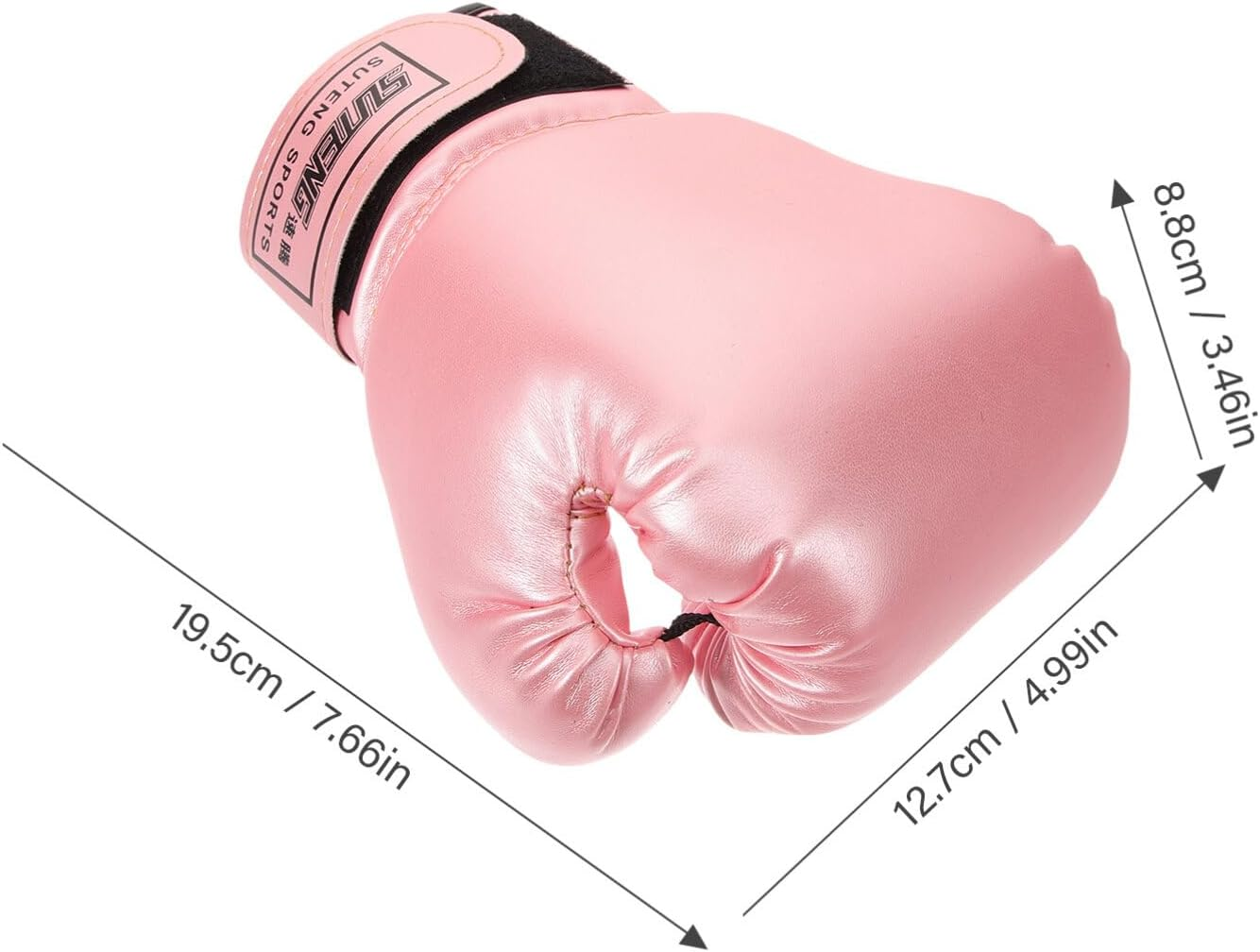 Baluue Kids Boxing Gloves, 1 Pair Sparring Gloves Thai Gloves Punching Kickboxing Gloves for Training Punching Bag Kickboxing Thai Mitts, Training Sparring Gloves image number 6