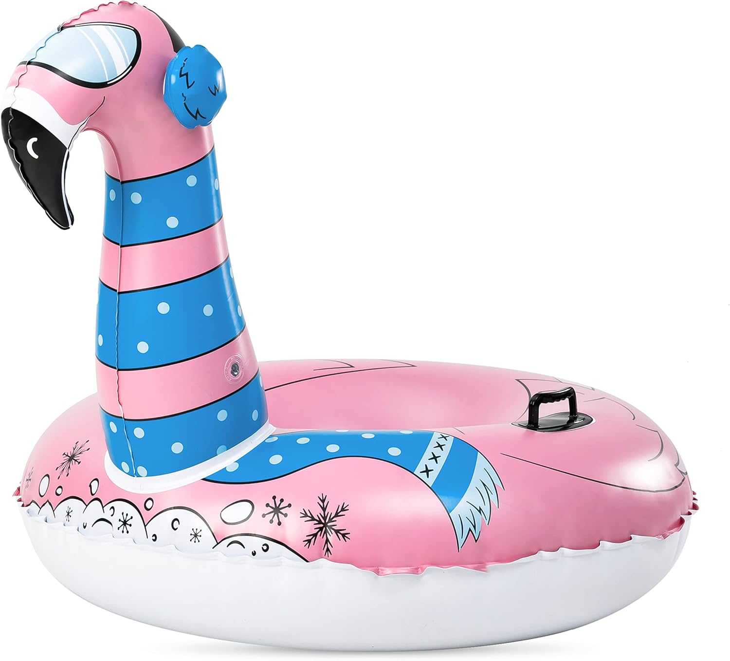 JOYIN 47&rdquo; Inflatable Snow Tube for Kids and Adults, Heavy-Duty Snow Tube for Sledding, Great Inflatable Snow Tubes for Winter Fun and Family Activities image number 6