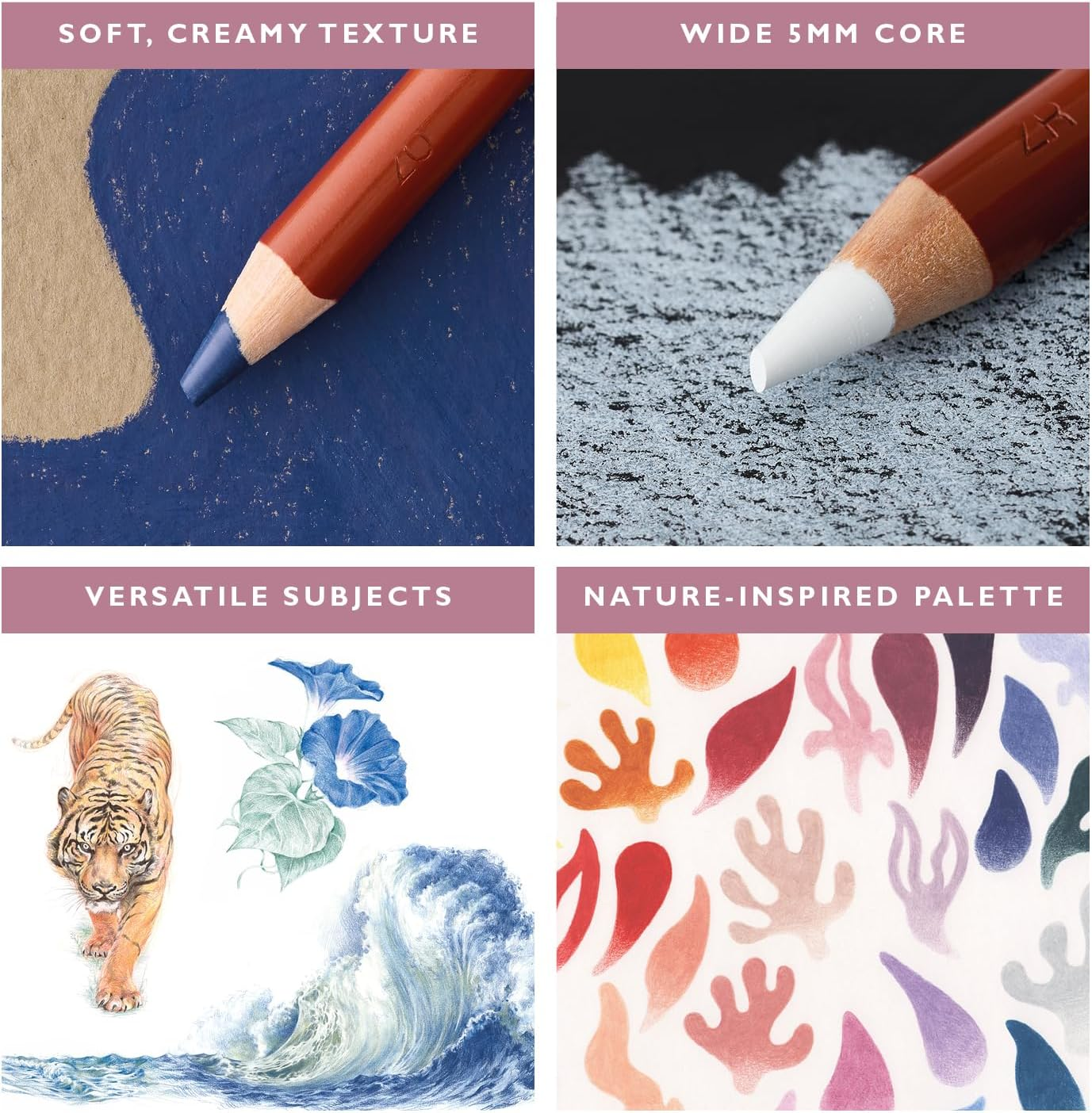 Derwent Drawing Pencil Tin Case 6-Pieces Set