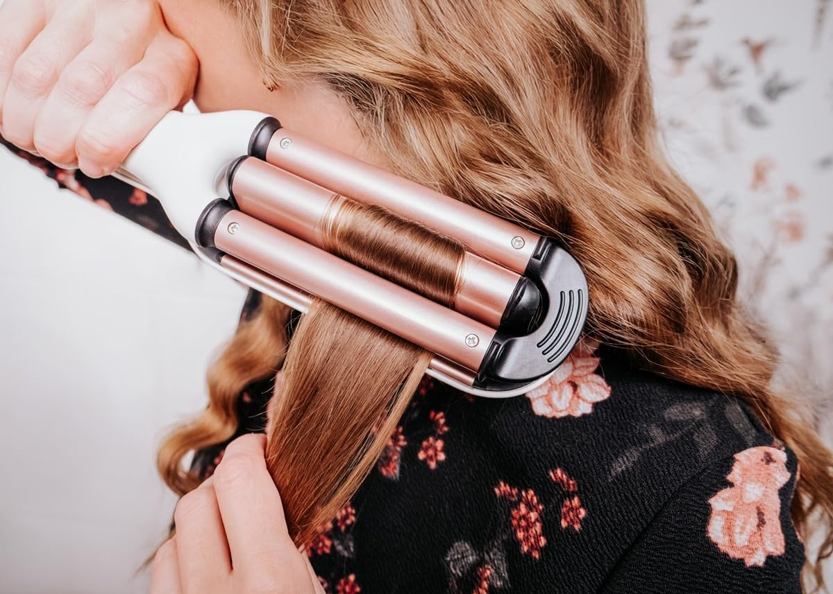 Concept Glam Style KT2140 Triple Wave Hair Styler image number 1