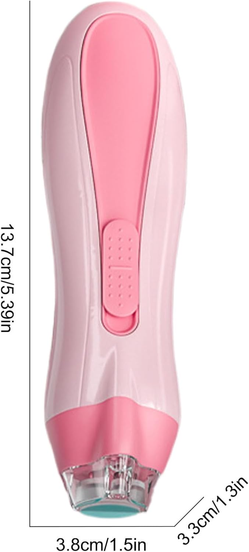 Electric Baby Nail Trimmer - Electric Nail File for Baby | Electricc Naill Grinder, Trim Buffer Kit with Led Light Anti-Pinch Battery Powered Children'S Manicure Care Set for Boys Girls Babies - Pink image number 3