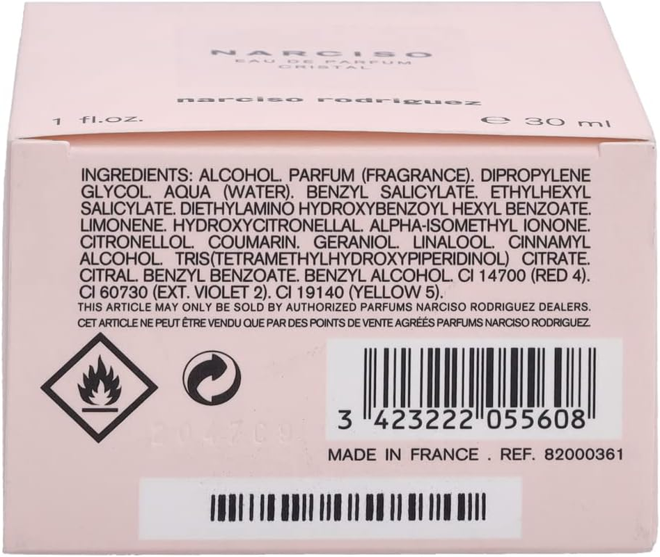 Narciso Rodriguez Narciso Cristal Eau De Parfum Spray for Women 30 Ml image number 3