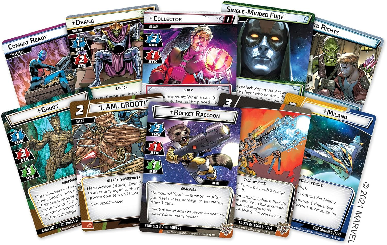 Fantasy Flight Games Marvel Champions LCG the Galaxys Most Wanted Expansion Card Game)