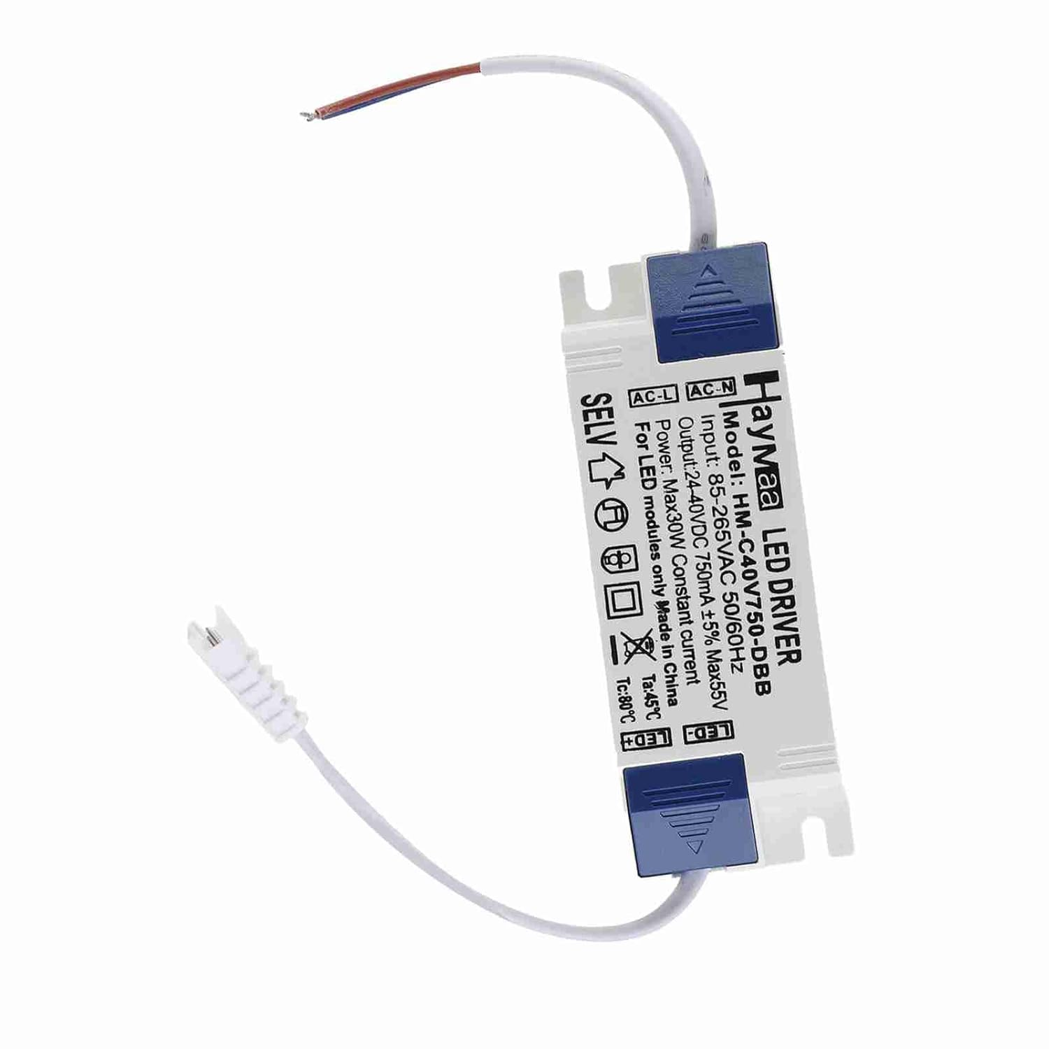 Aumotop LED Driver High Power 30W Output Constant Current Transformer Lighting Accessory AC85-265V DC24-40V image number 2