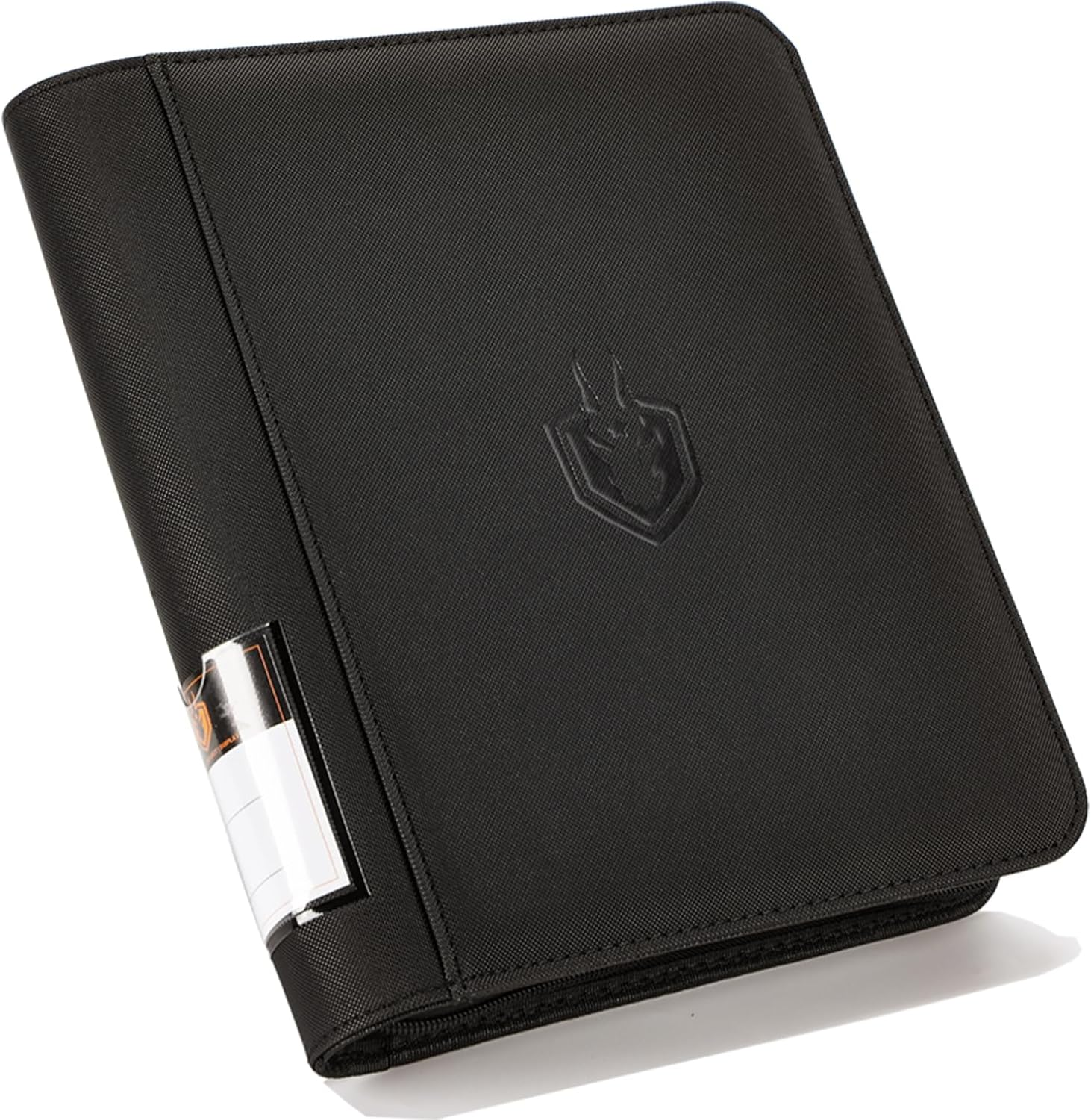 Toploads Binder, Holds 128 Toploads - 4-Pocket Top Load Binder for 3" X 4" Rigid Card Holders for Trading Cards TCG MTG or Sports Cards-Lb-Black image number 4