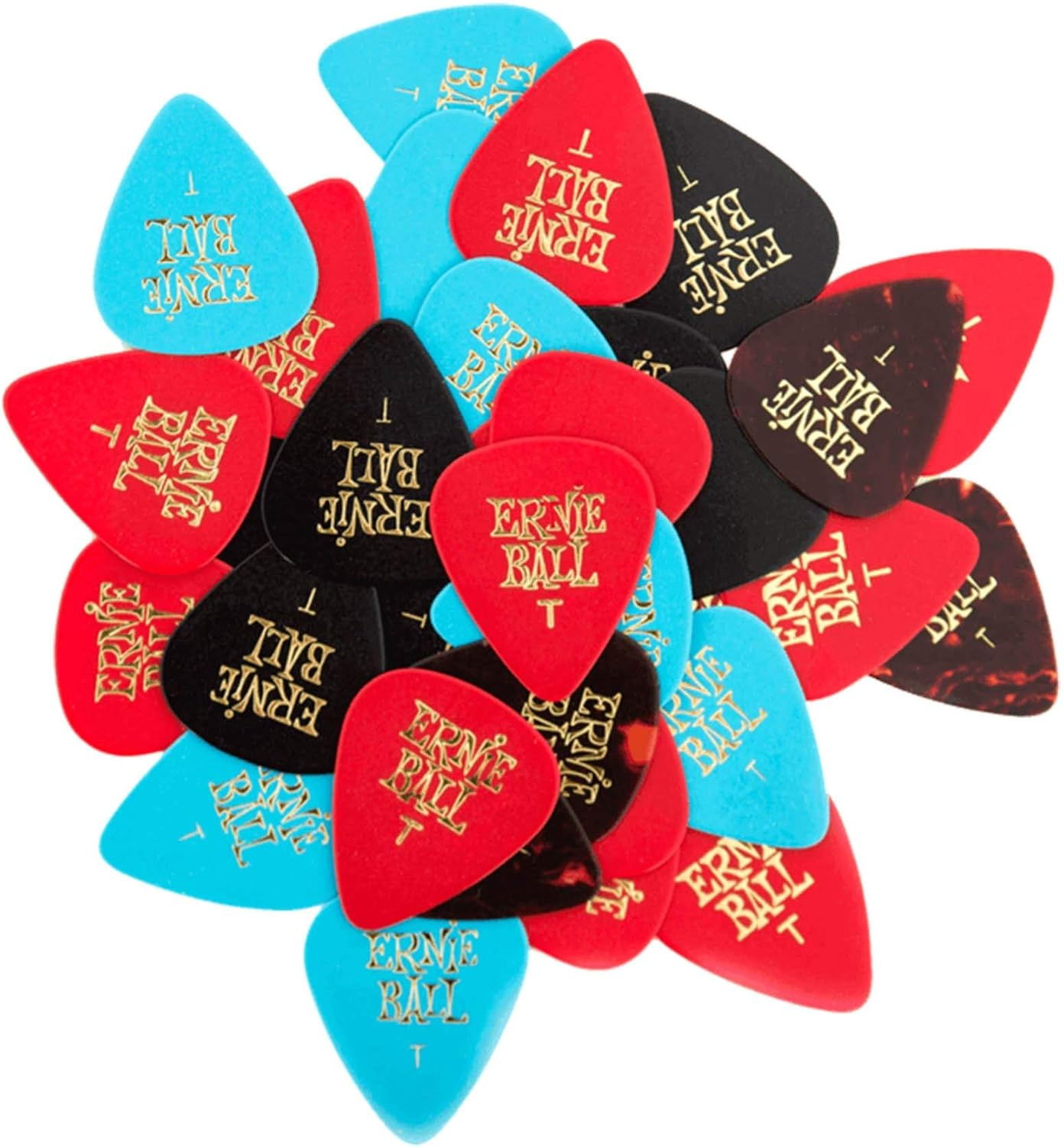 Ernie Ball Heavy Thumb Picks, Black (Pack of 144)