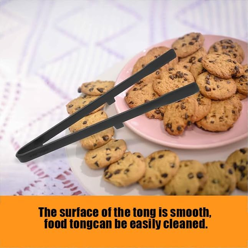 Kitchen Tongs Set, 27Cm, 3-Pack, Silicone BBQ Grill Tongs for Cooking and Serving Silicone Tongs (Gray) image number 1