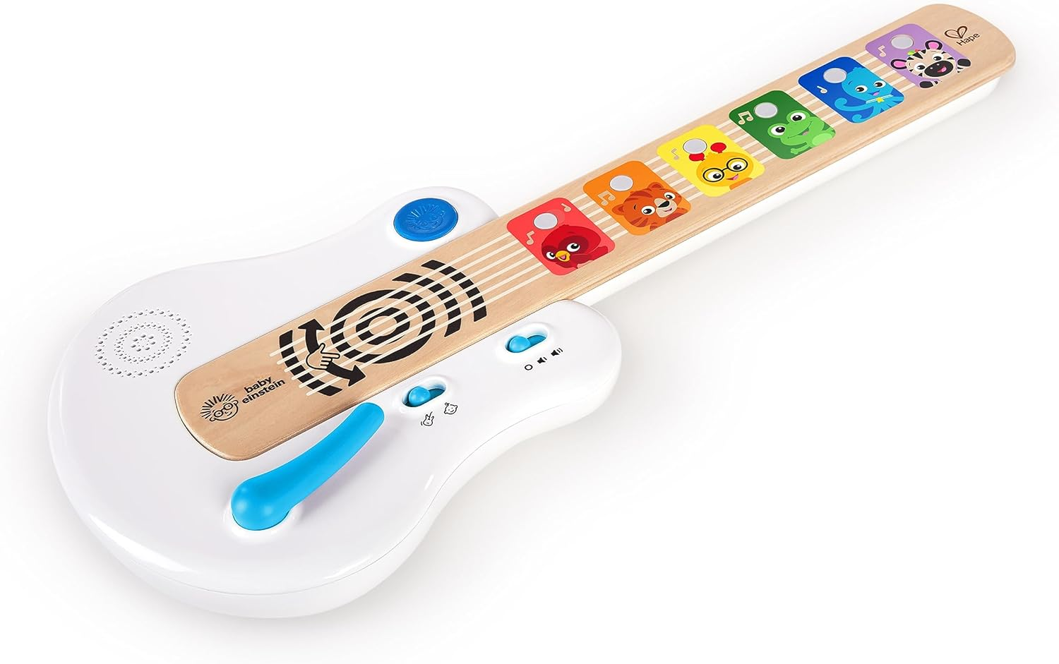 Baby Einstein Strum along Songs Magic Touch Wooden Musical Light up Toy Guitar with Whammy Bar, Age 6 Months+ image number 5