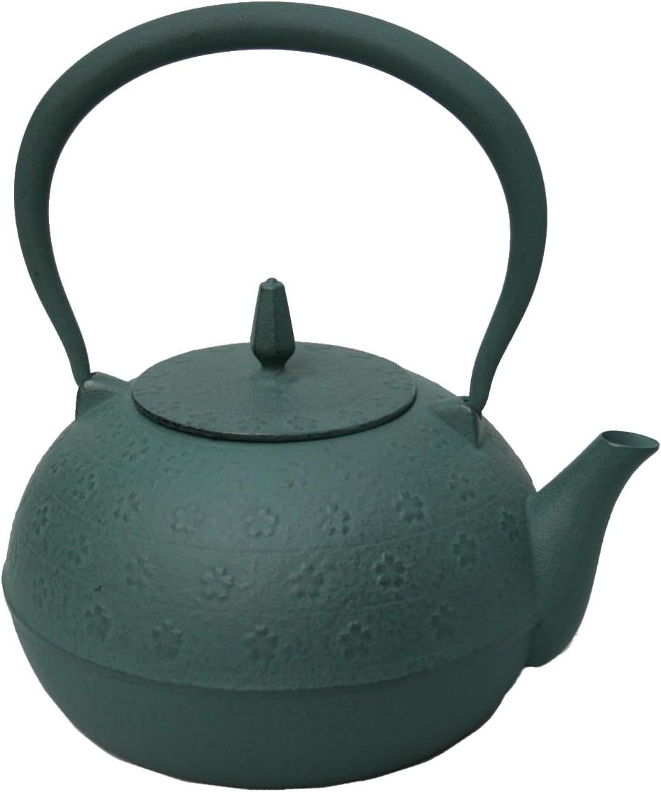 Ikenaga Iron Works Nambu Pot, Made in Japan, Kettle, 1.4 L., Compatible with Induction and Gas Fires, Tea Cupter, Iron Supplement, Rare image number 5