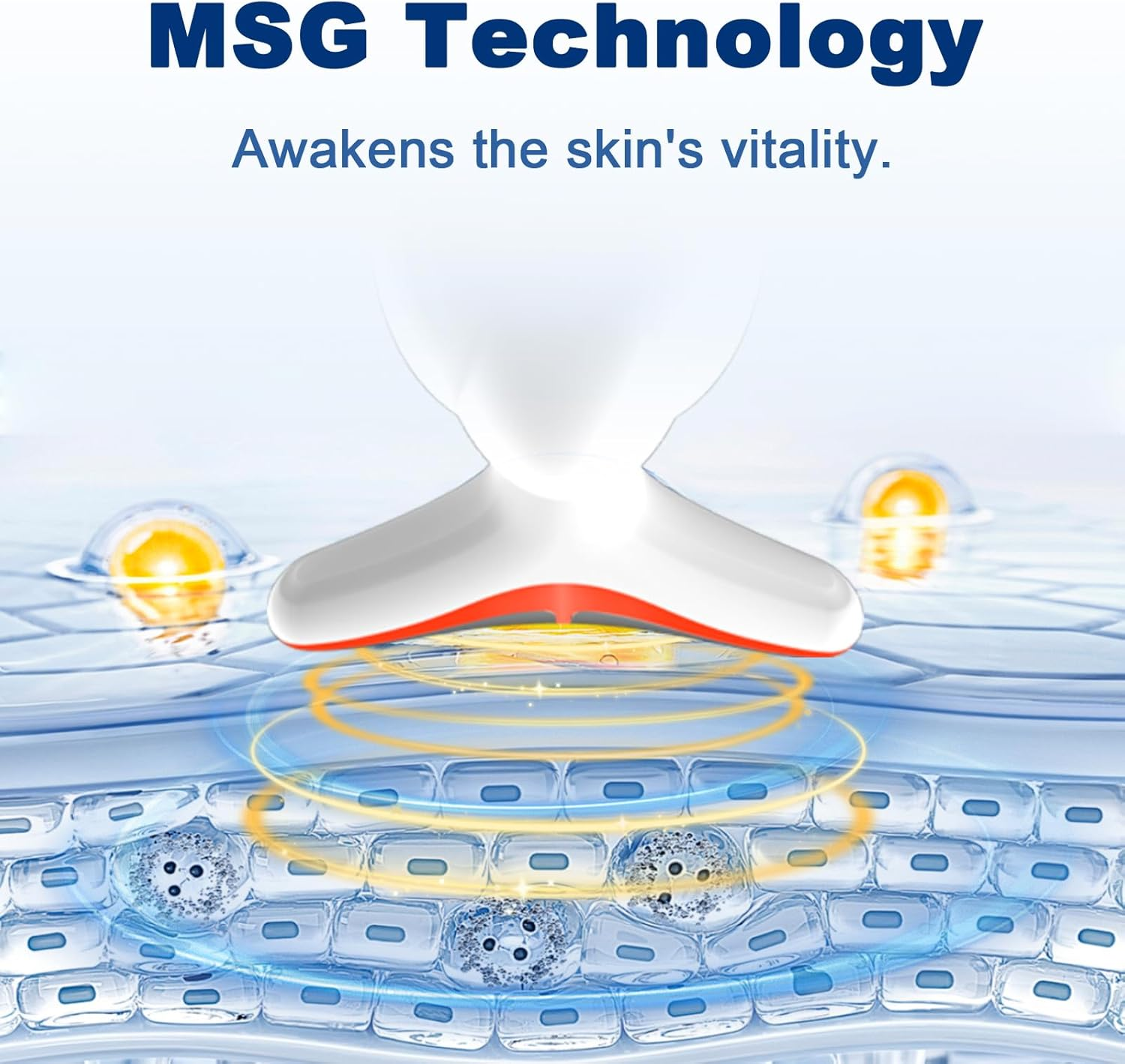 Face Massager Facial Lifting Device Electric Anti-Wrinkle Neck Massage Lift Machine Skin Toning Devices Microcurrent Sculpting Therapy Gua Sha Tool Women 7 LED Colors 4 Modes image number 2