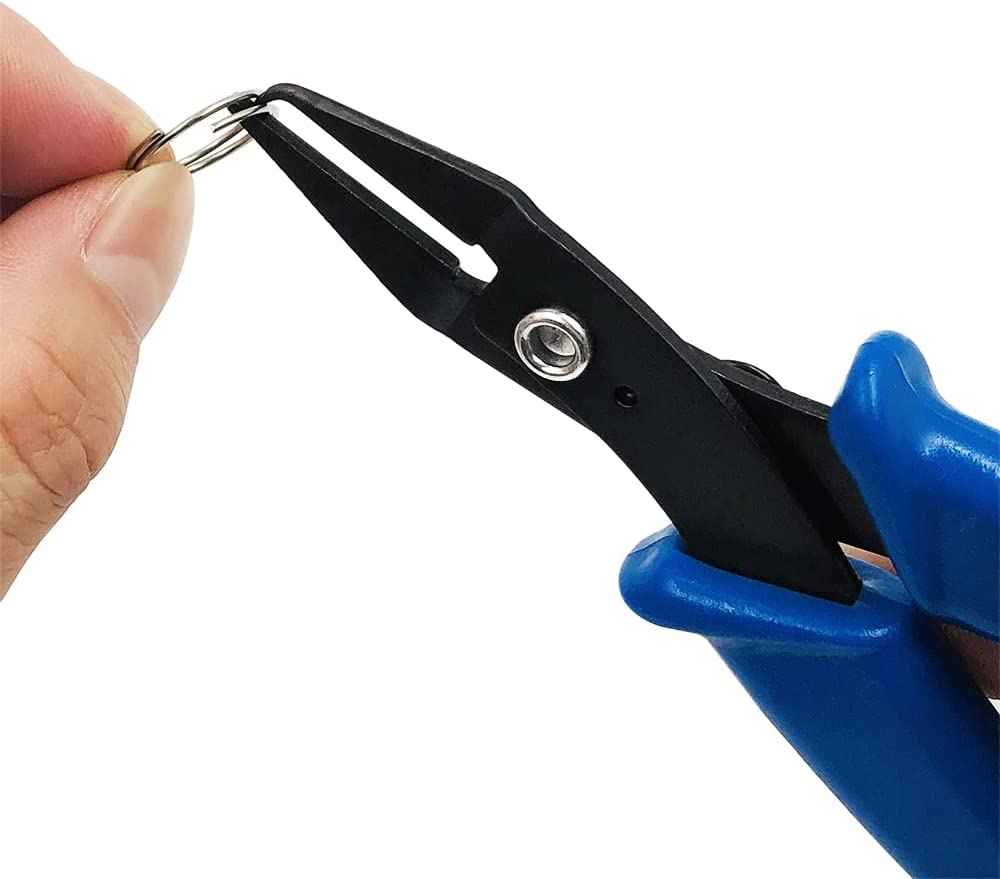 Lyflux Jewelry Pliers and Jump Ring Open/Close Tool, 2 Pieces Jump Ring Opening/Closing Rings Tool with Jump Ring Opening Pliers for Jewelry Beading Repair Making Supplies image number 2
