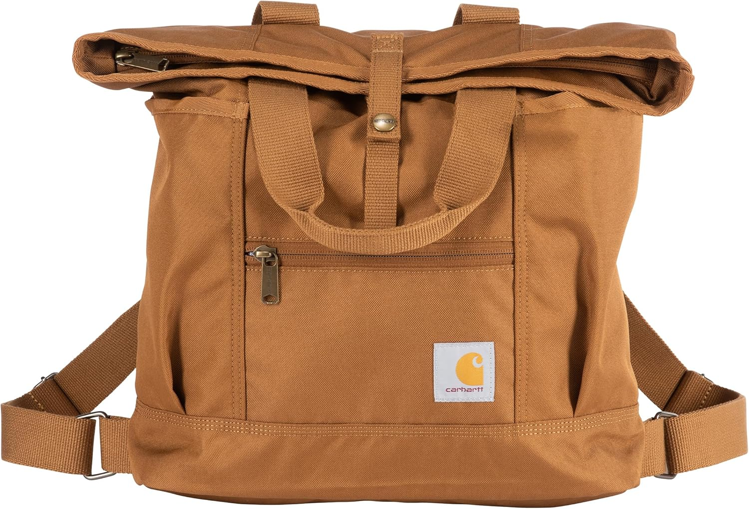 Carhartt Convertible, Durable Tote Bag with Adjustable Backpack Straps and Laptop Sleeve
