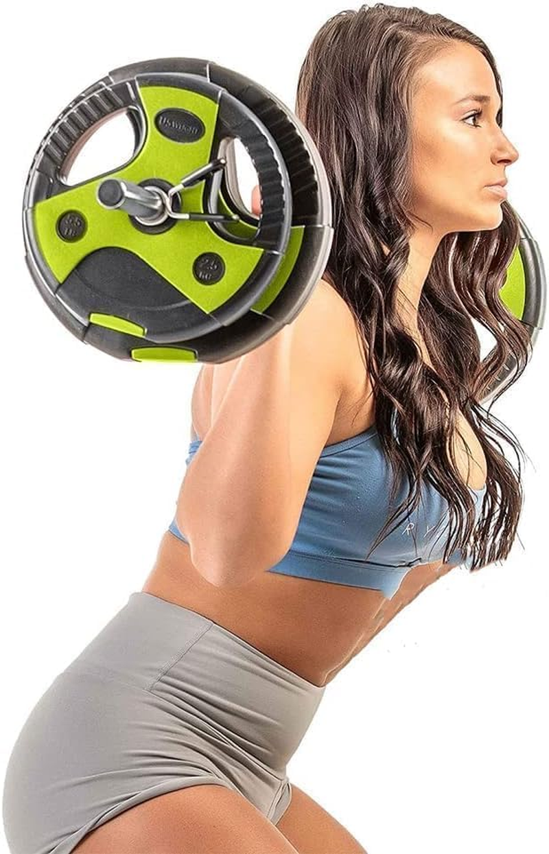 20Kg Aerobic Barbell Set Crossfit Barbell Pump Set Standard Barbell Weights Plates for Bodybuilding, Weightlifting, Fitness Sports Gym Equipment image number 6