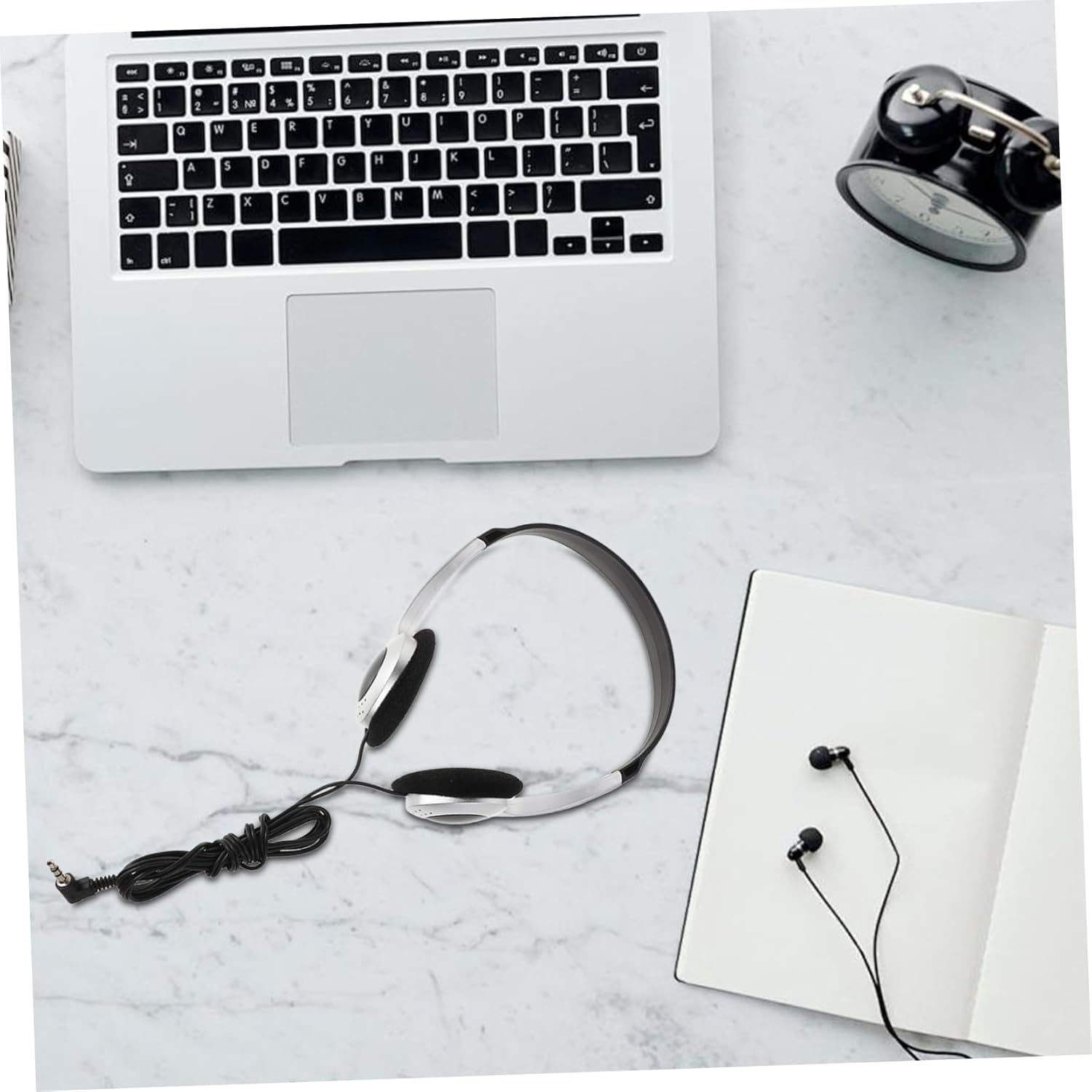 Housoutil Portable Retro Ear Headphones for Students Headphones with Wide Compatibility for School Travel and Home Use Comfortable Fit for Prolonged Use image number 1