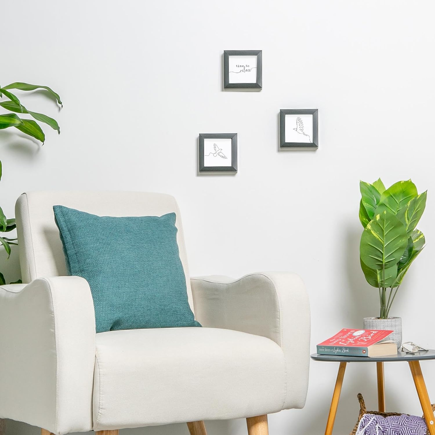 Nicola Spring 3D Shadow Box Photo Frames - 4 X 4" (10 X 10Cm) - Pack of 5 - Black 3D Photo Frame Picture Frame Box Small Square Display Case for Crafts, Keepsakes, Wedding, Graduation image number 7