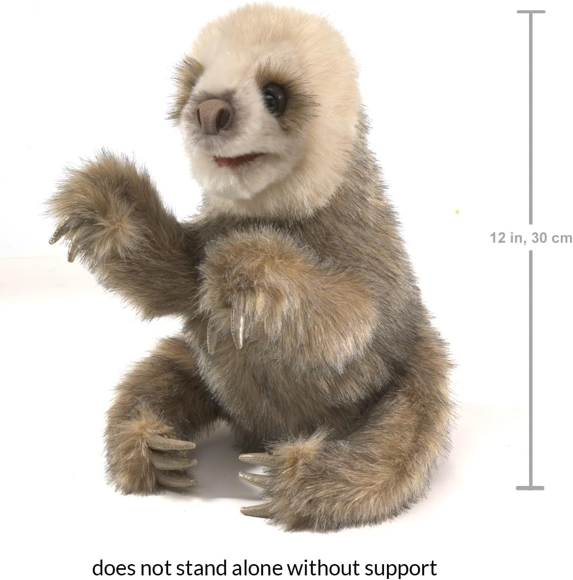 Folkmanis Baby Sloth Hand Puppet image number 3