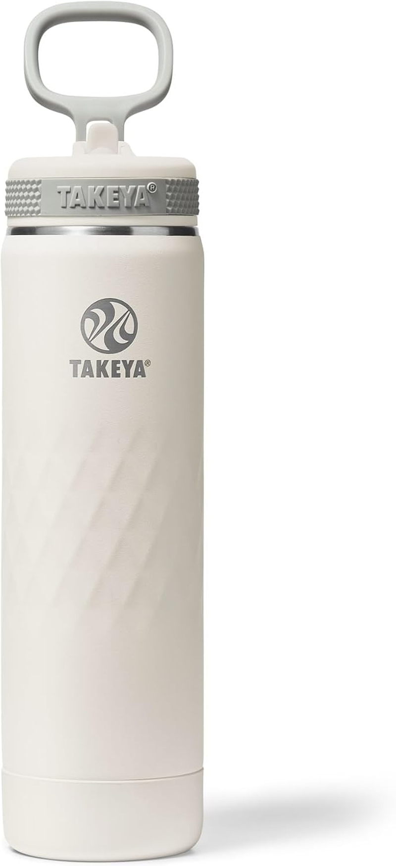 Takeya Sport 40 Oz Triple-Insulated Stainless Steel Water Bottle, Straw Lid &ndash; Leakproof, Sweatproof, Bpa-Free, Keeps Drinks Cold 36 Hrs, Hot 14 Hrs &ndash; Moonlight