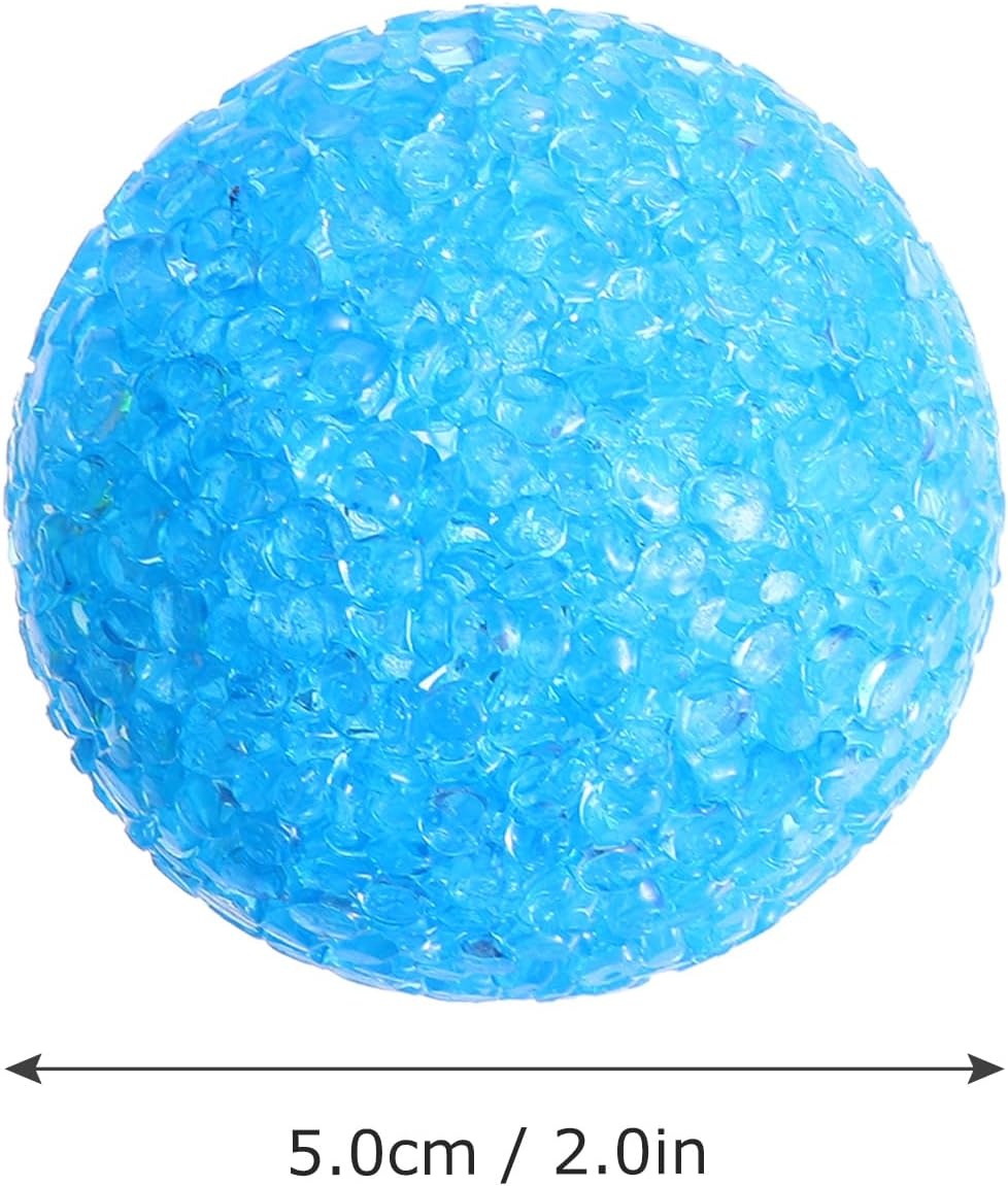 ULTECHNOVO 6 Pieces Busy Game Play Funny Assorted Ball Colour Plastic Pet Your Holds for Bells Random with Cat Exercise a and Bell Toy Toy Kitten image number 5