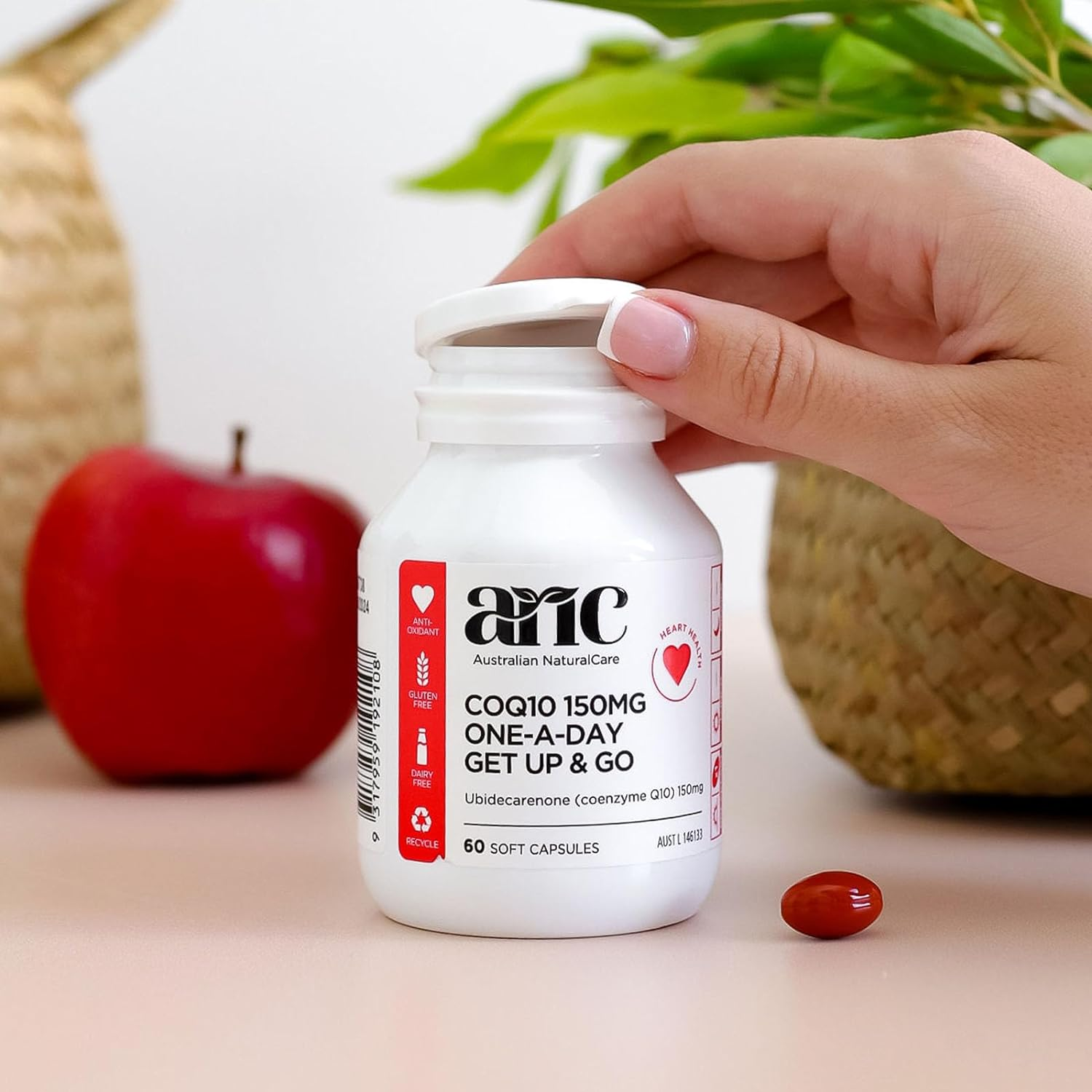 Australian Naturalcare - Coq10 150Mg One-A-Day Get up & Go 30 Capsules