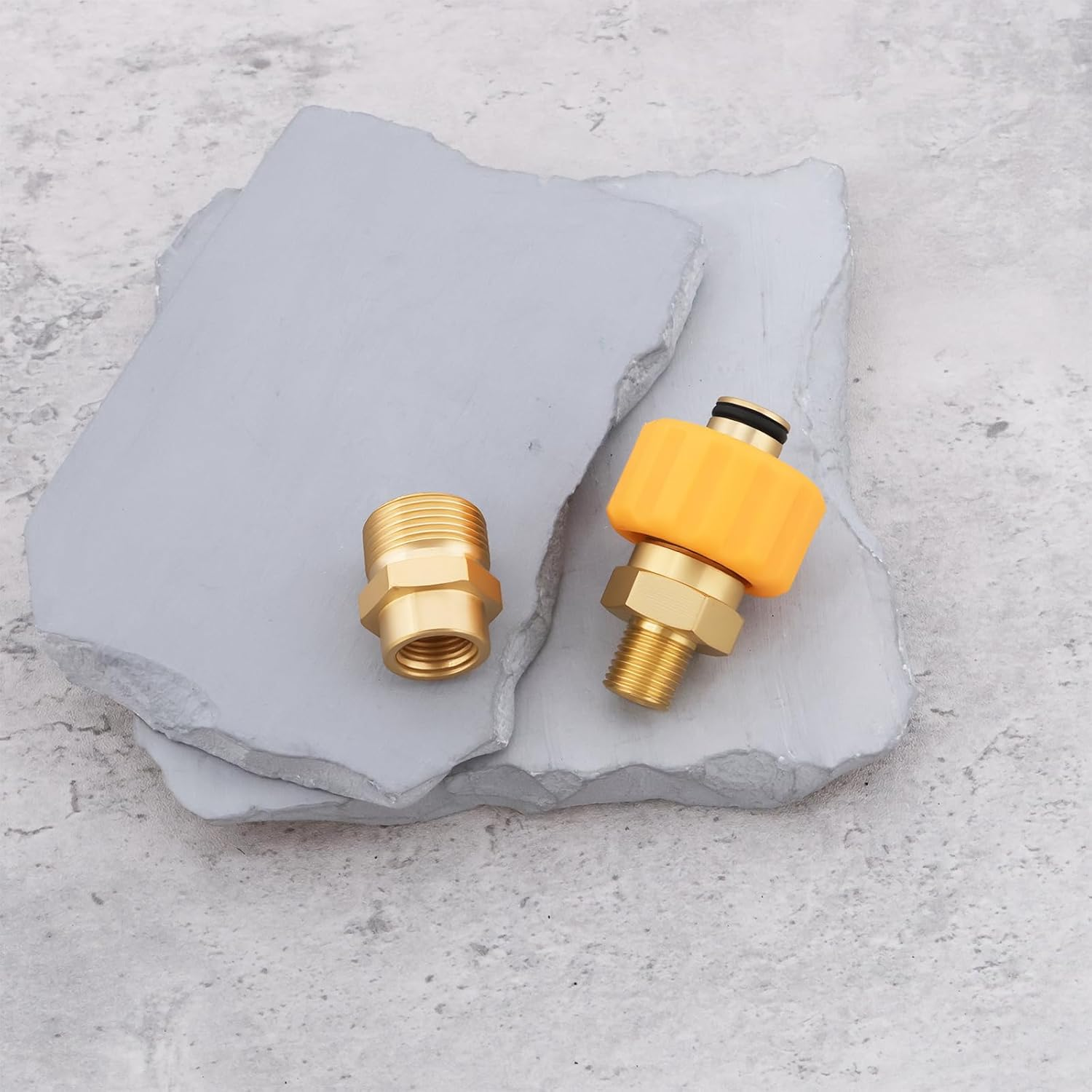 Pressure Washer Adapter TR22 IG Easy Lock to M22 AG Compatible with K&auml;rcher HD HDS Prohd Series with TR22 Easy!Lock Thread