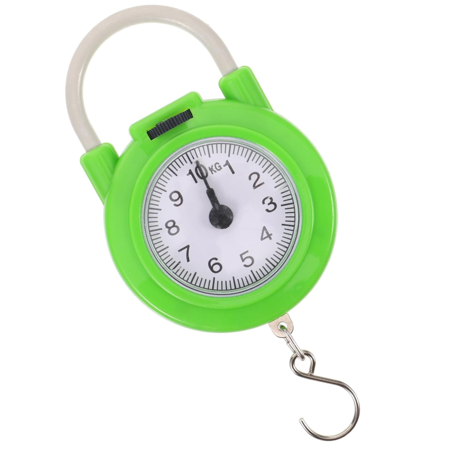 GETAJGHSD Portable Travel Suitcase Scale Manual Spring Luggage Weight Scale with Hook Small Lightweight Plastic Metal for Home and Travel Use image number 1