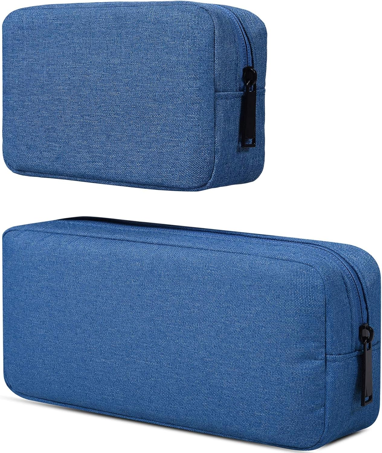 Electronics Accessories Organizer Bag,Portable Digital Storage Bag Cable,Power Bank,Charger,Charging Cords,Mouse,Adapter,Earphones More Out-Going,Business,Travel Gadget Bag,Grey(Small+Big)