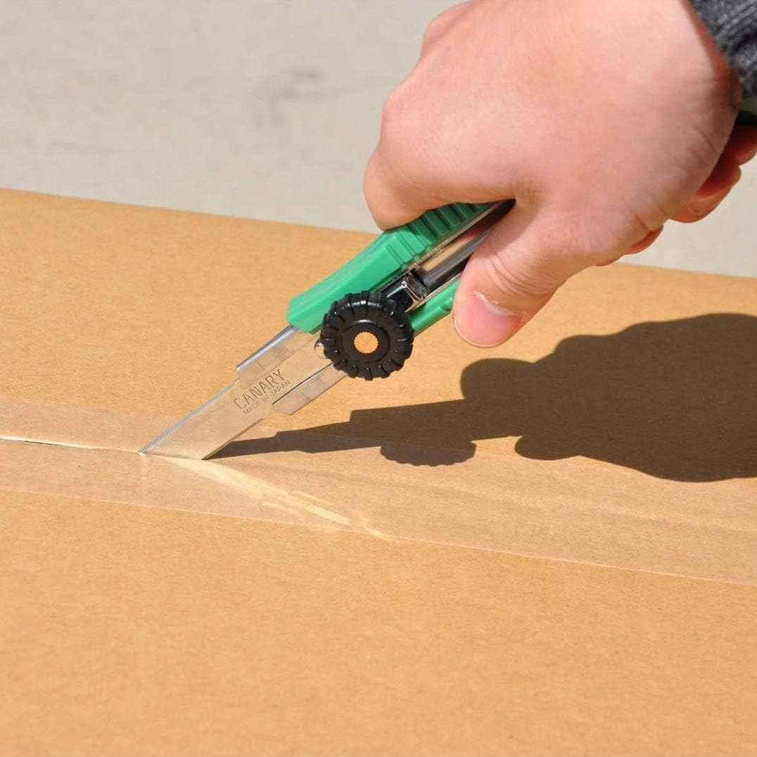 CANARY Corrugated Cardboard Cutter Slide Dan Chan Green (DC-25) image number 2