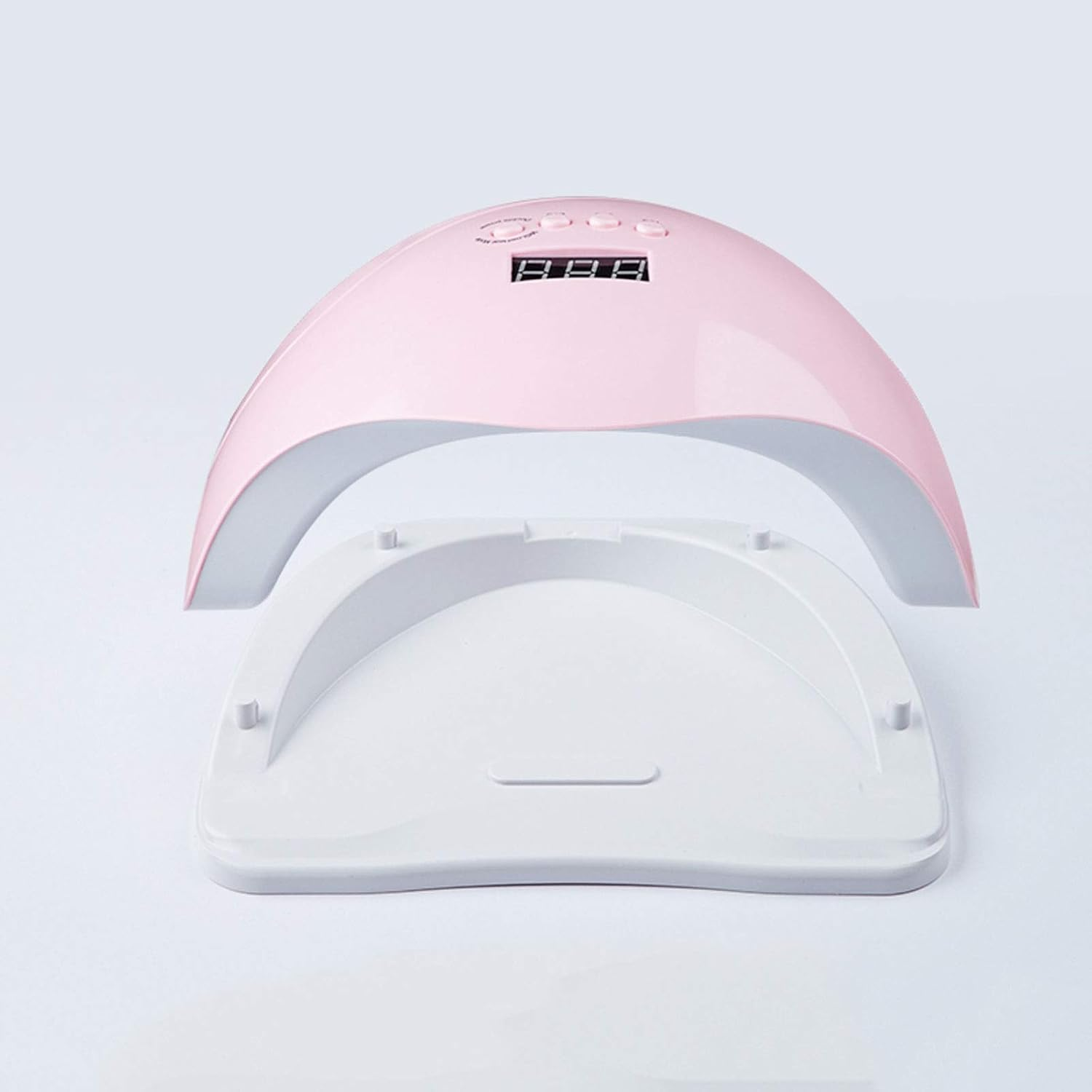 Professional Nail Tools Nail Lamp-120W, Professional Nail Baking Lamp Quick-Drying, 4 Timers, Phototherapy LED for Nail Dryer Suitable for Home and Salon Use (Color : White)