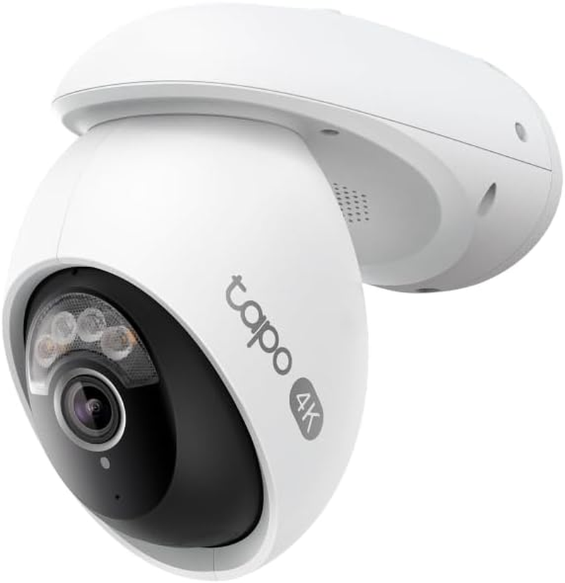 Tapo Tp-Link Pan/Tilt Outdoor Wi-Fi Camera, Colour Night Vision, 4K, 24/7, Starlight Sensor, 360&deg;, Free AI Detection, IP66, Alarm, Local/Cloud Storage, Two-Way Audio, Facial Recognition (Tapo C560WS) image number 2