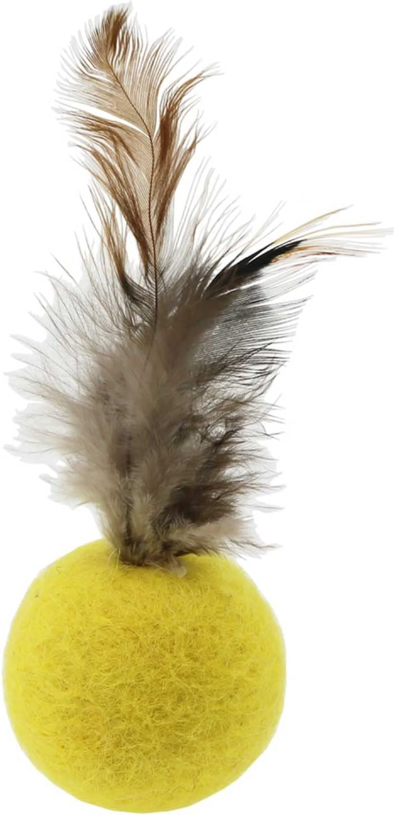 Nekotoy 18 Pack Wool Wings Balls Assorted Cat Toy image number 1