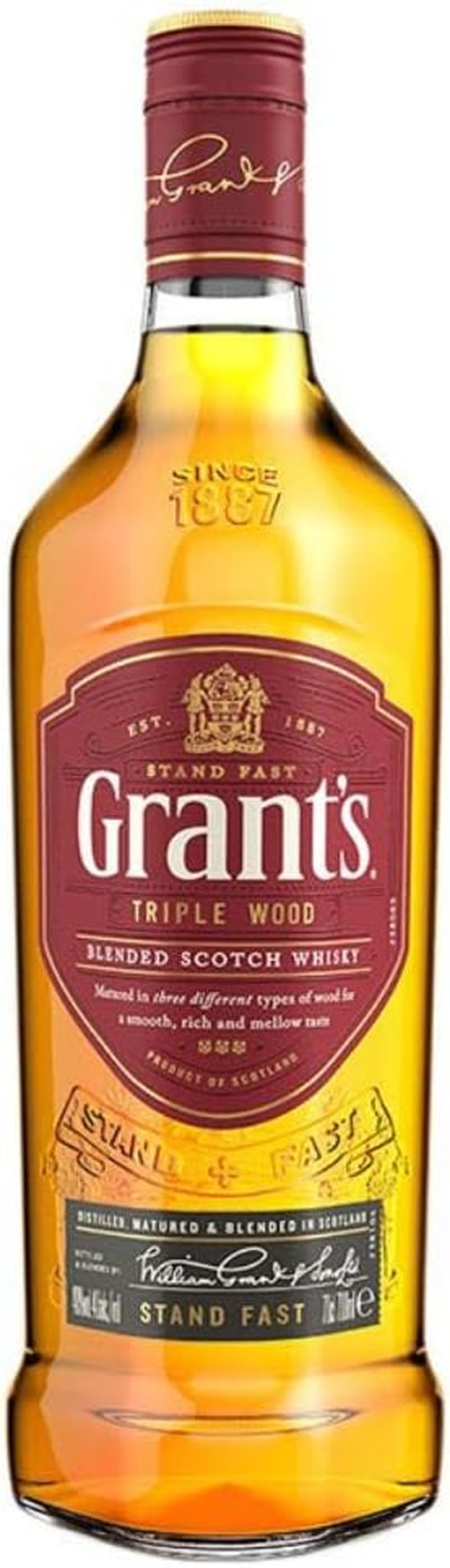 Grant'S Triple Wood Scotch Whisky 1L Bottle